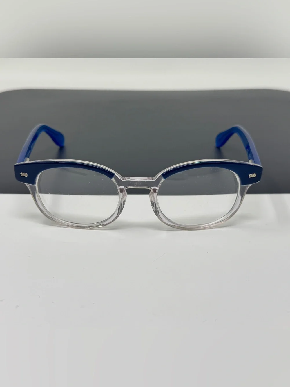 Rough Justice Eyeglasses Frames Miss Sassy 49[]21 140 blue clear